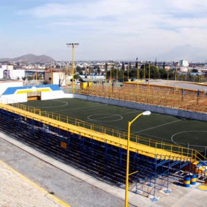 Cancha de fútbol bardas `Homero Cárdenas Ramos´.