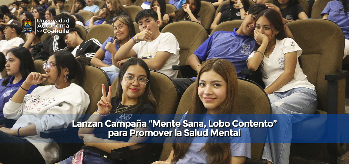 Slider Lanzan Campaña Mente Sana, Lobo Contento para Promover la Salud Mental
