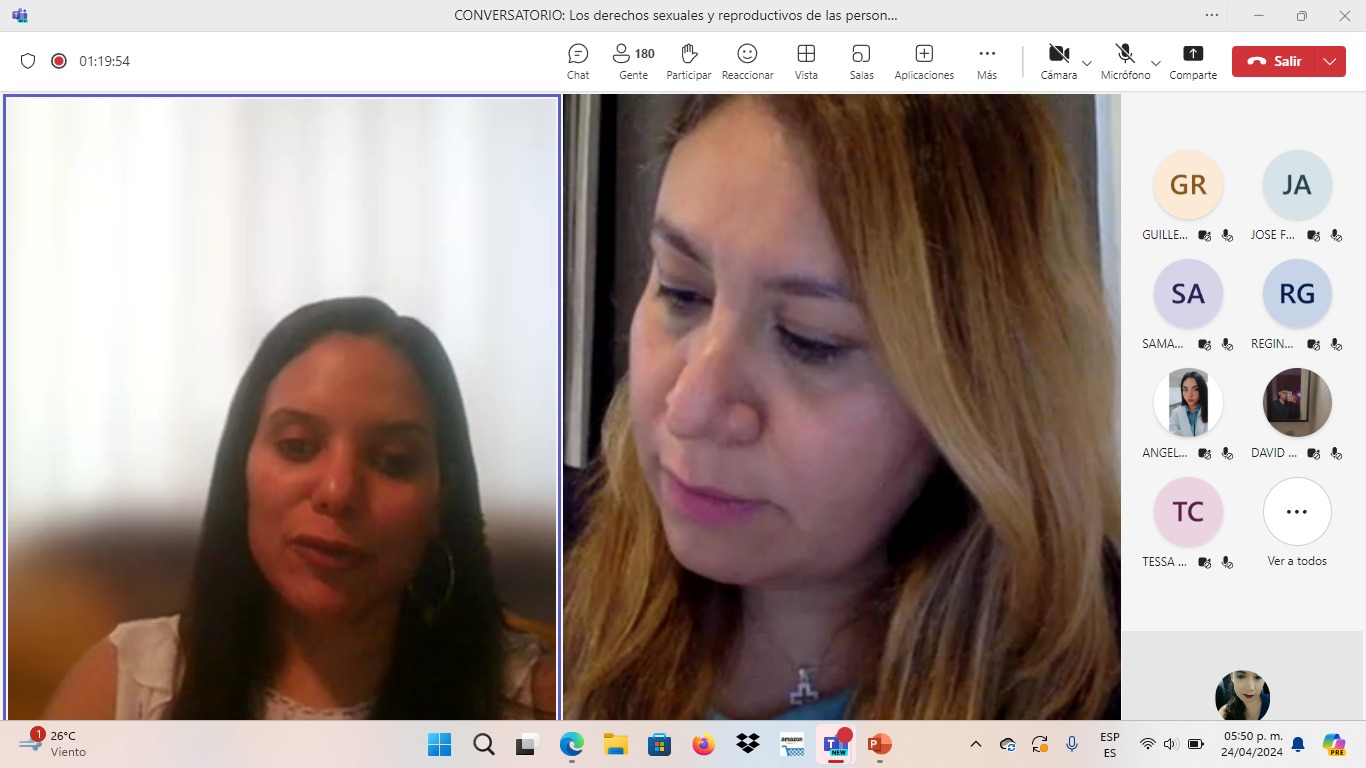 conversatorio derechos sexuales y reproductivos